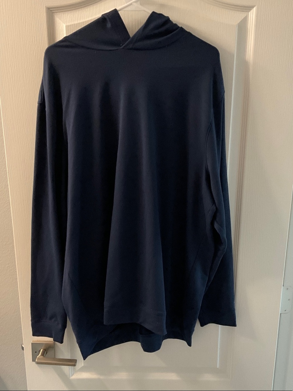 Walter Hagen Men's Navy Crewneck Hooded Sweater